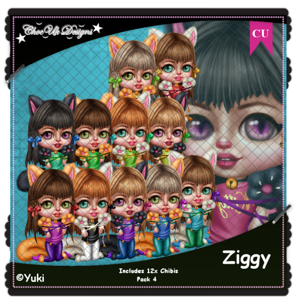 Ziggy CU/PU Pack 4 - Click Image to Close