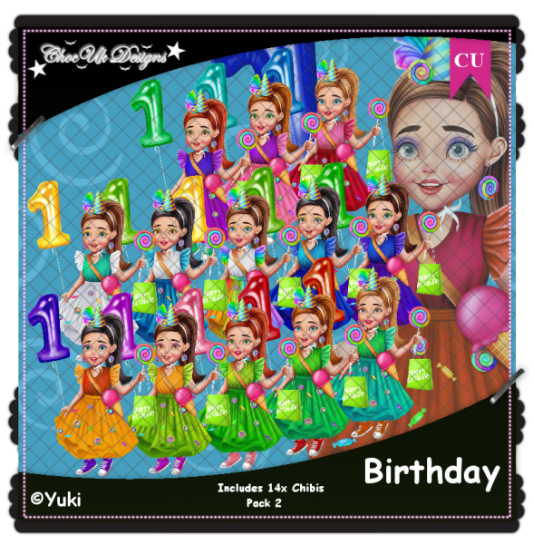 Birthday CU/PU Pack 2 - Click Image to Close