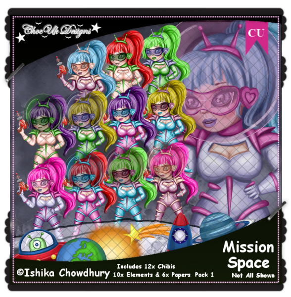 Mission Space CU/PU Pack 1 - Click Image to Close