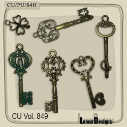 CU Vol. 849 Key by Lemur Designs