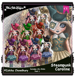 Steampunk Caroline CU/PU Pack 1