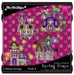 Spring Shops Elements CU/PU Pack 4 Spring Shops Elements CU/PU Pack 4