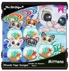 Mittens CU/PU Pack 2