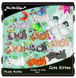 Cute Kitten CU/PU Pack 1