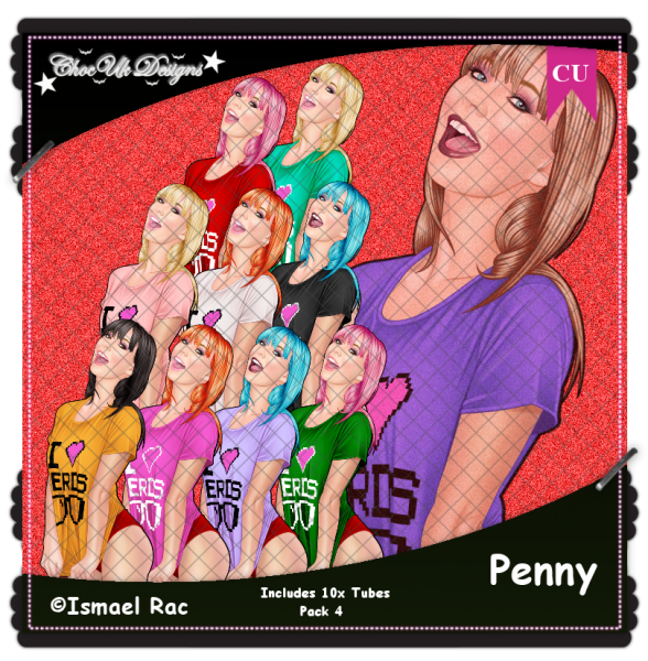 Penny CU/PU Pack 4 - Click Image to Close