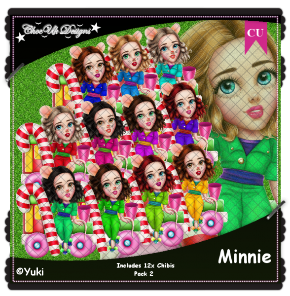 Minnie CU/PU Pack 2 - Click Image to Close