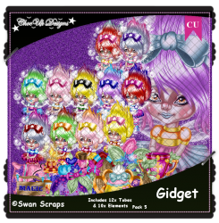 Gidget CU/PU Pack 5