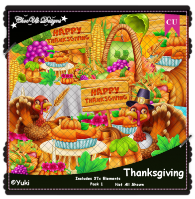 Thanksgiving Elements CU/PU Pack