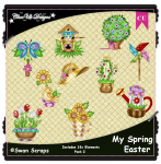 My Spring Easter Elements CU/PU Pack 2