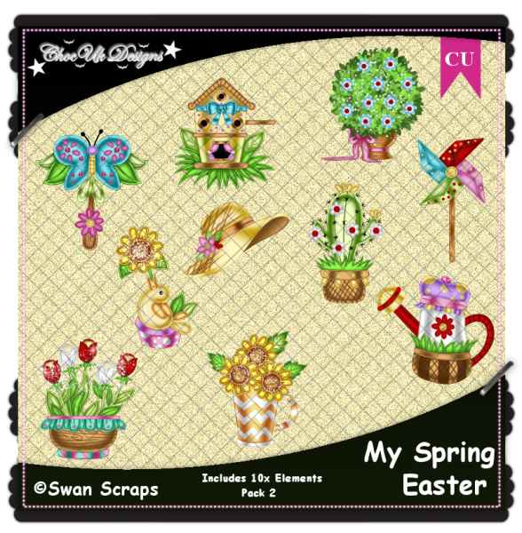 My Spring Easter Elements CU/PU Pack 2 - Click Image to Close