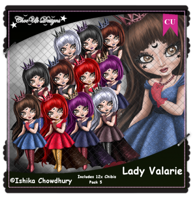 Lady Valerie CU/PU Pack 5