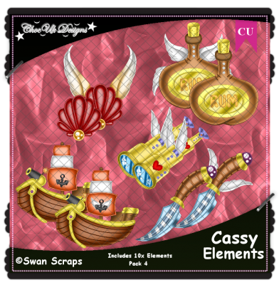 Cassy Elements CU/PU Pack 4