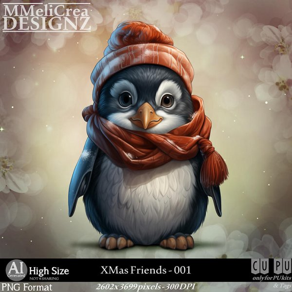 AI - XMas Friends - CU001 (CU4PU/PNG/PACK) - Click Image to Close