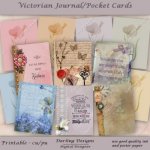 Victorian Journal/Pocket Cards