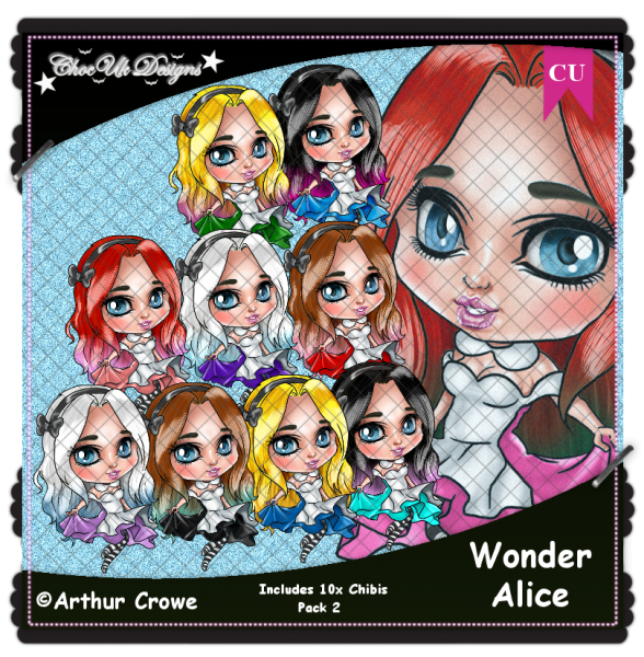 Wonder Alice CU/PU Pack 2 - Click Image to Close