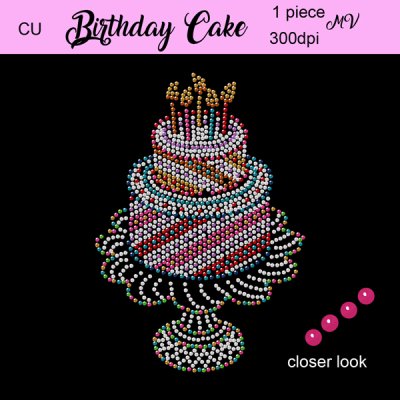 Birthday Cake Bling