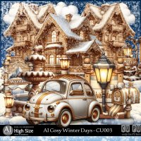 AI - Cosy Winter Days - CU003 (CU4PU/PNG/PACK)