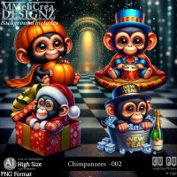 AI - Chimpanzees - CU002 (CU4PU/PNG)