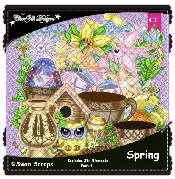 Spring Elements CU/PU Pack 6 - Click Image to Close