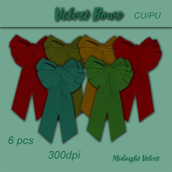 Velvet Bows - Click Image to Close