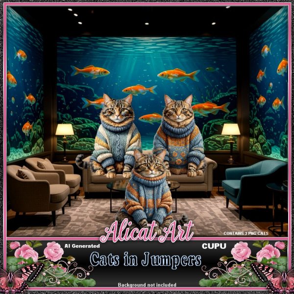 AL2_Cats In Jumpers 1 - Click Image to Close