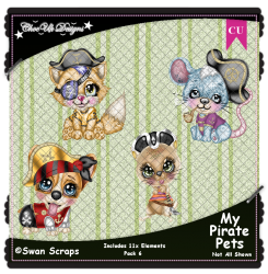 My Pirate Pets Elements CU/PU Pack 6