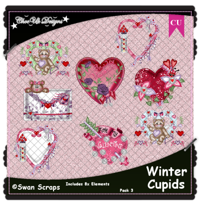 Winter Cupids Elements CU/PU Pack 3