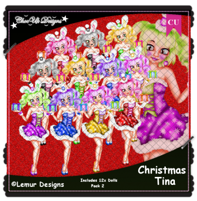 Christmas Tina CU/PU Pack 2