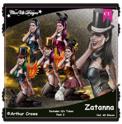 Zatanna CU/PU Pack 2 Zatanna CU/PU Pack 2