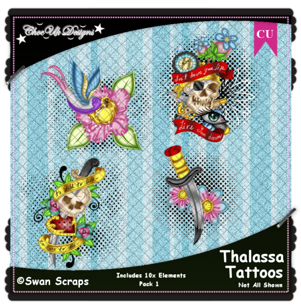 Thalassa Tattoos Elements CU/PU Pack 1 - Click Image to Close