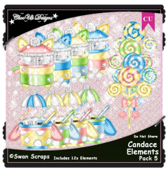Candace Elements CU/PU Pack 5 Candace Elements CU/PU Pack 5