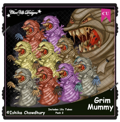 Grim Mummy CU/PU Pack 2