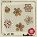 CU Vol. 812 Metal Flowers
