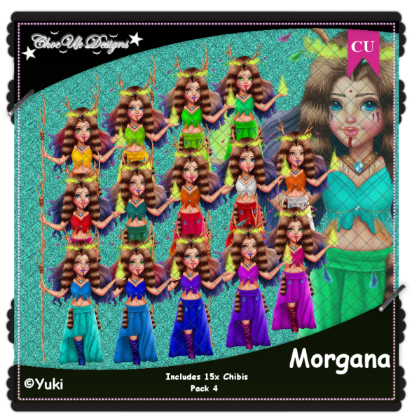 Morgana CU/PU Pack 4 - Click Image to Close