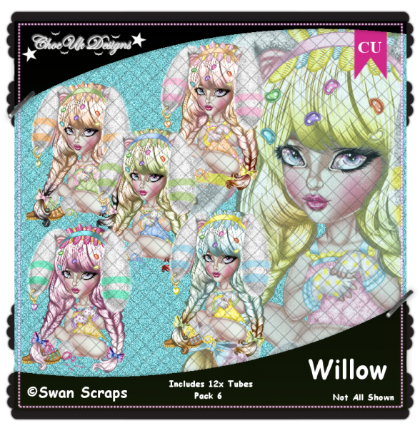 Willow CU/PU Pack 6 - Click Image to Close