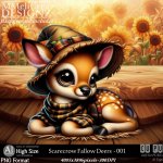 AI - Scarecrow Fallow Deers - CU001 (CU4PU/PNG)