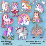 Designer Stash 180 - Unicorn Mix - cu4cu/cu/pu