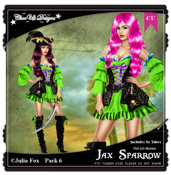 Jax Sparrow CU/PU Pack 6 - Click Image to Close