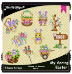 My Spring Easter Elements CU/PU Pack 1