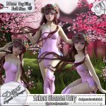 SAKURA BLOSSOM FAIRY POSER TUBE CU