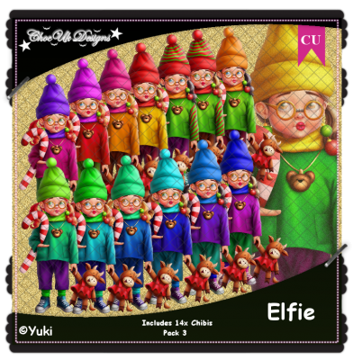 Elfie CU/PU Pack 3