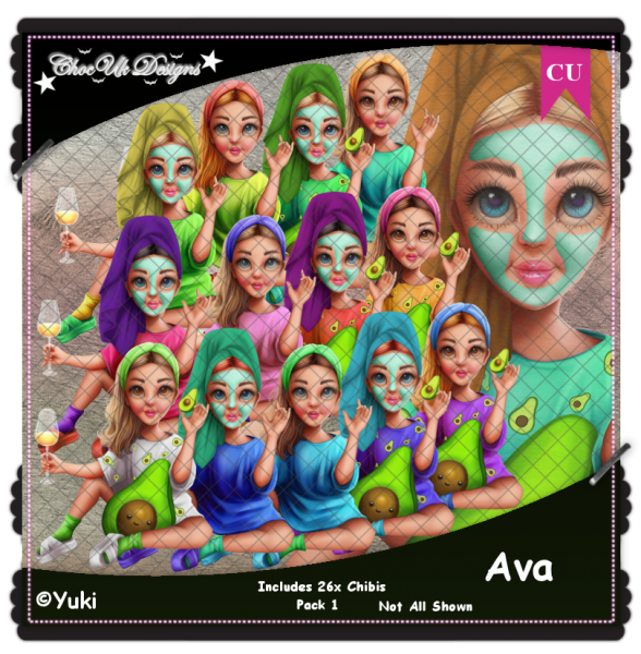 Ava CU/PU Pack 1 - Click Image to Close