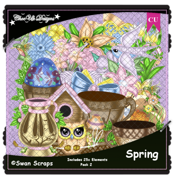 Spring Elements CU/PU Pack 2 - Click Image to Close