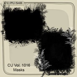 CU Vol. 1016 Masks by Lemur Designs