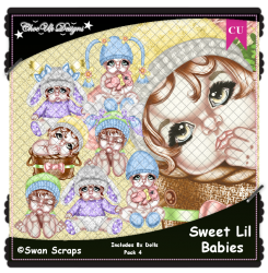 Sweet Lil Babies CU/PU Pack 4