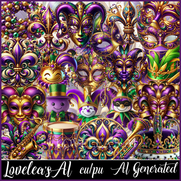 MARDI GRAS CU PACK - Click Image to Close