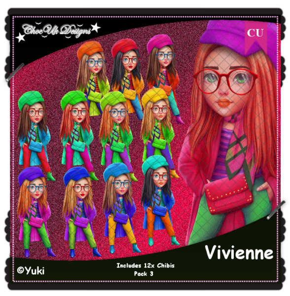 Vivienne CU/PU Pack 3 - Click Image to Close