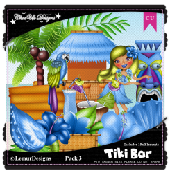 Tiki Bar CU/PU Pack 3