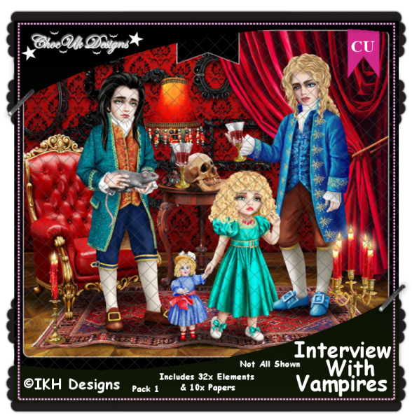 Interview With Vampires CU/PU Pack - Click Image to Close