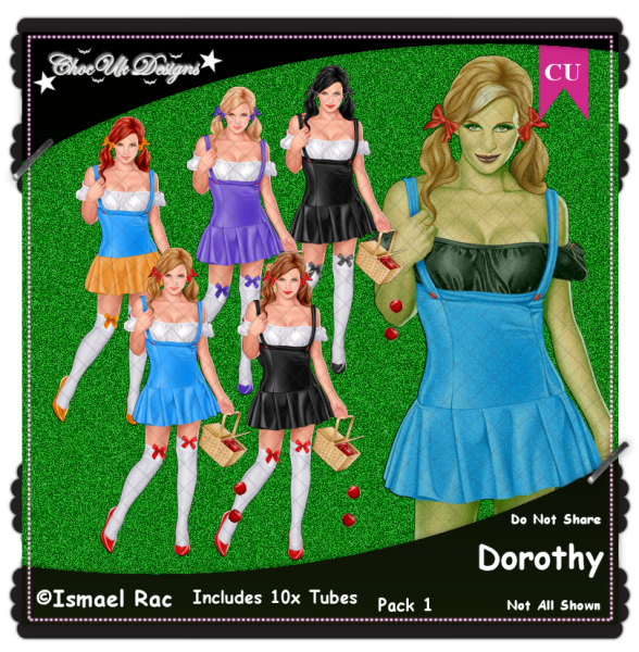 Dorothy CU/PU Pack 1 - Click Image to Close